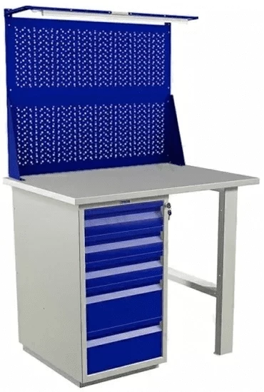 Верстак металлический для балкона WT100.WD5/F1.021