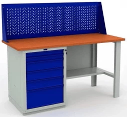 Верстак для дачи тяжелый W160.WS6/F2.010