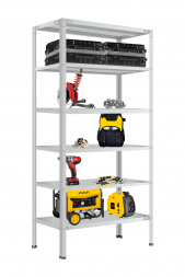 Стеллаж Титан МС-750 1800х1000х300 мм 6 полок