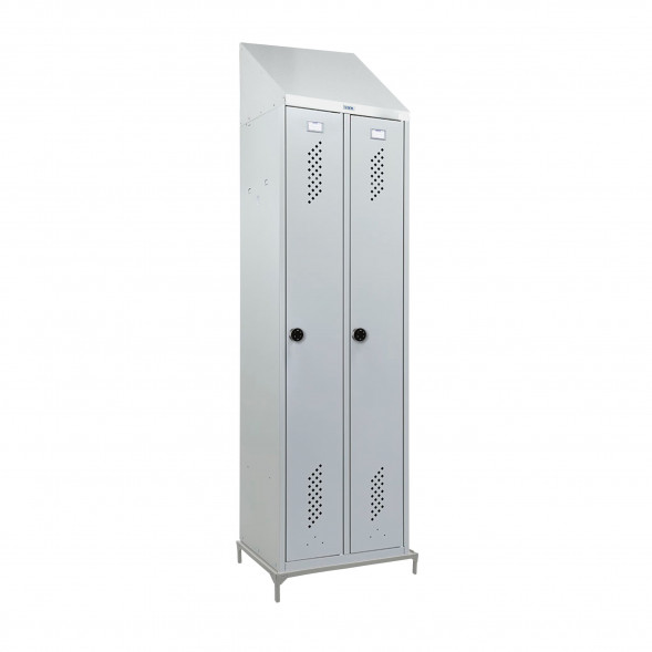 Шкаф LS-K-760 EL на подставке + наклонная крыша