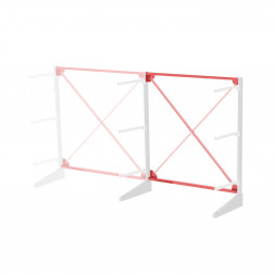 Стеллаж консольный односторонний Sortex 1920х1587х720 3 яруса ДС