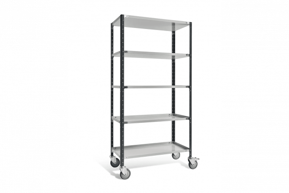 Тележка грузовая ДиКом ВЛТ-031, RAL 7038/7016