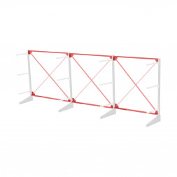 Стеллаж консольный односторонний Sortex 1920х4808х720 3 яруса