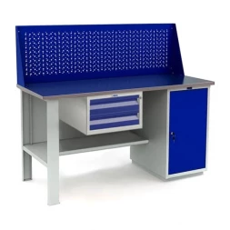 Верстак для СТО с полками WT160.F1/WD1.110