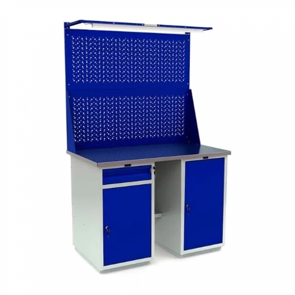 Верстак с освещением для сверлильного станка WT120.WD2/WD1.021