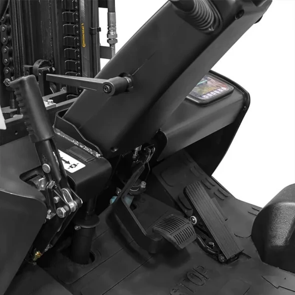 Электропогрузчик трёхопорный CPD15TVL (1500 кг; 4,8 м; li-ion 80В / 205Ач) SMARTLIFT