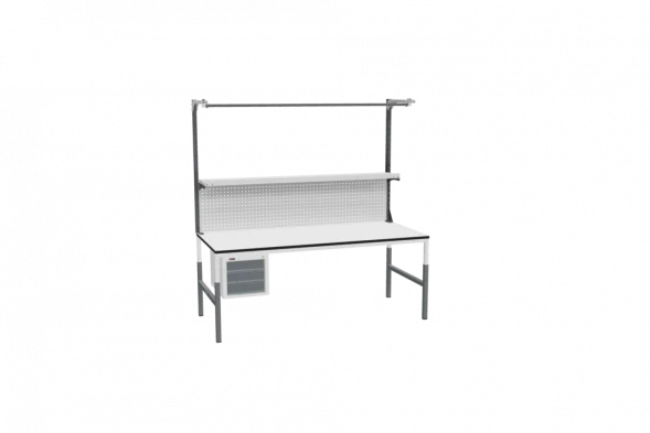 Стол монтажный ДиКом СР-М-200/90-03 ESD Пластик