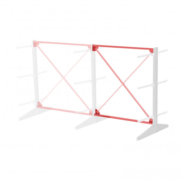 Стеллаж консольный двухсторонний Sortex 1920х1587х1280 3 яруса ДС