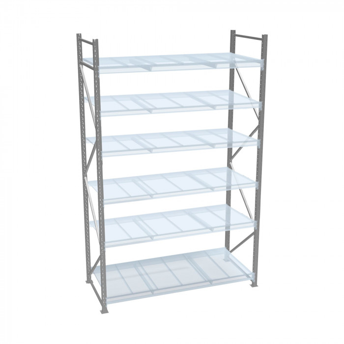 Стеллаж СТ-051 3000х2100х1050 с 6 ярусами