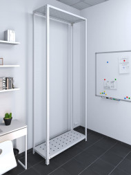 Стеллаж ТС Лайт 2500х700х500 с 2 перфорированными полками