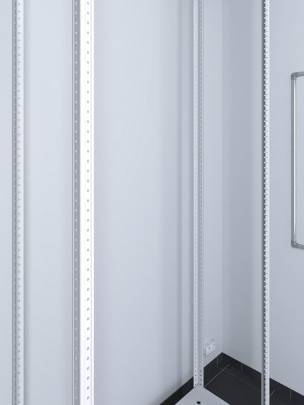 Стеллаж ТС Лайт перф. 2500х700х500 2 полки