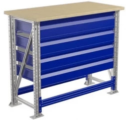 Верстак Практик стационарный M100.MF1/MF1.400 1000 мм