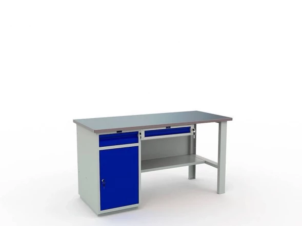 Верстак с подвесным ящиком модульный WT160.WD2/F1.100
