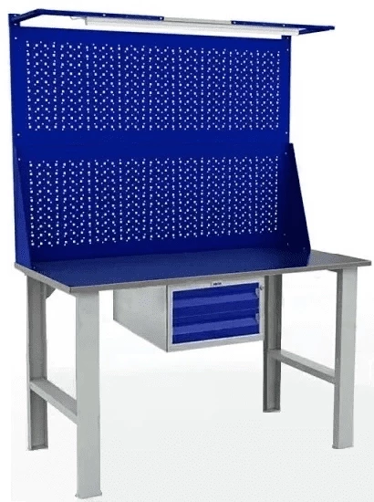 Верстак для СТО с освещением WT140.F1/F1.121