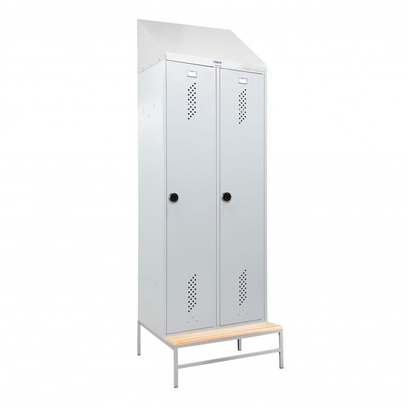 Шкаф LS-K-780 EL на скамье-подставке + наклонная крыша