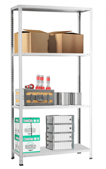 Стеллаж MS Strong 2750х1500х300 c 4 полками