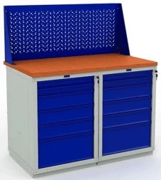Верстак мини с ящиками усиленный W120.WS6/WS6.010