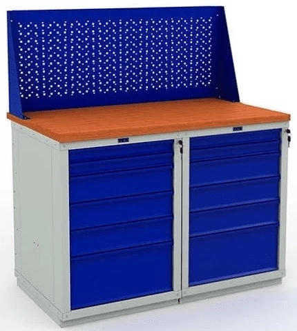 Верстак мини с ящиками усиленный W120.WS6/WS6.010