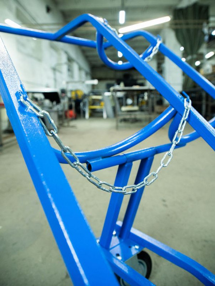 Тележка для баллонов пропан + кислород TOR ТГК-П, 2 баллона (250 пневмо+160поворотное), шт