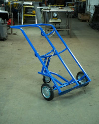 Тележка для баллонов пропан + кислород TOR ТГК-П, 2 баллона (250 пневмо+160поворотное), шт