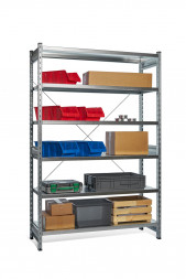Стеллаж СТ-031 цинк 1855х1000х300 6 полок до 200 кг