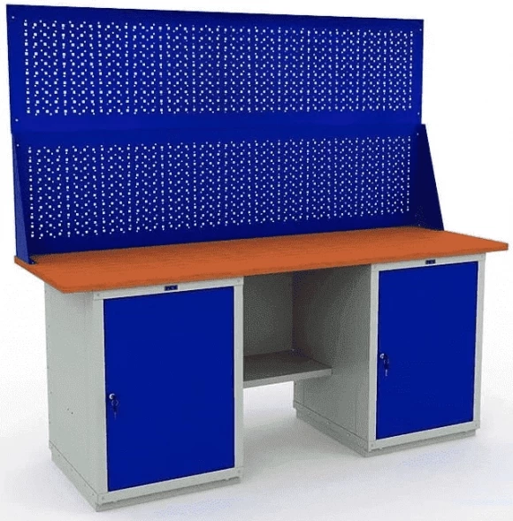 Верстак большой с полками и экраном W200.WS1/WS1.020