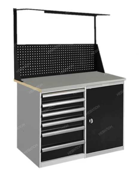 Верстак мини в сарай модульный WTS 120.PТ1.Т6.011