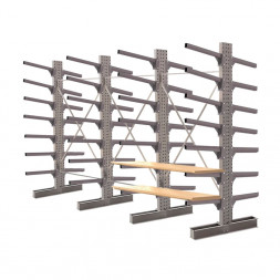 Стеллаж консольный двухсторонний КЛр 2500х4768х1700 (800) 7 ярусов