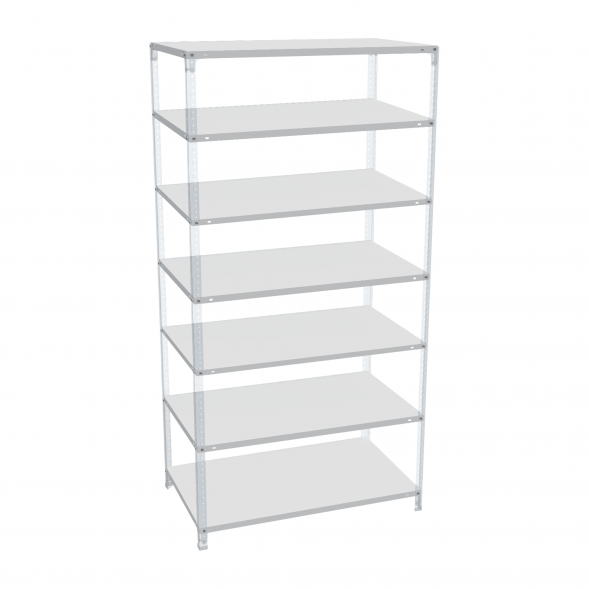 Стеллаж СТ-011 1800х1000х500 с 7 полками до 100 кг