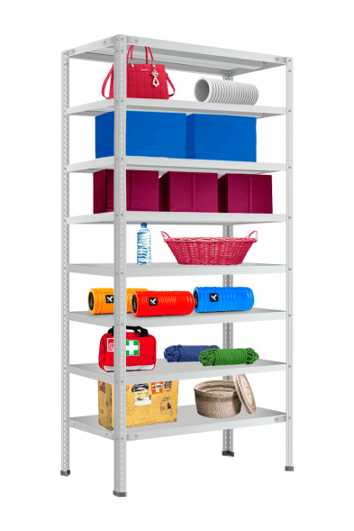 Стеллаж СТФЛ 1800х1000х400 мм 8 полок