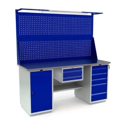 Верстак большой с освещением для станка WT180.WD1/WD5.121