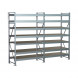 Стеллаж SGR-V 2000х1500х1000 7 ярусов (рамы, балки, настил - цинк) ОС