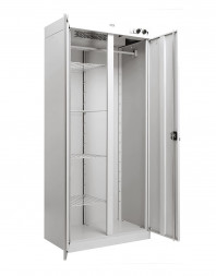 Шкаф сушильный металлический ШС Ветерок 1940 с полками 1950х850х500 мм