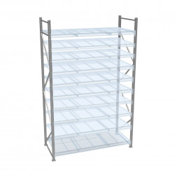 Стеллаж СТ-051 3500х1200х650 с 10 ярусами