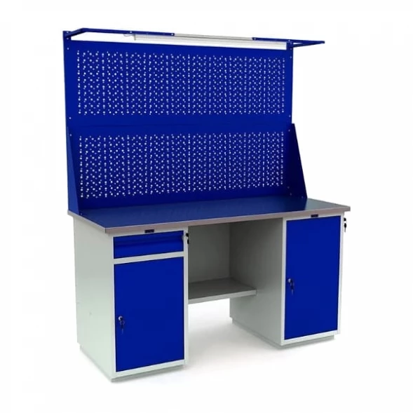 Верстак с полками для станка WT160.WD2/WD1.021