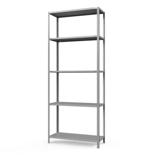 Стеллаж ТС-Лайт 2200х1200х500 с 5 сплошными полками