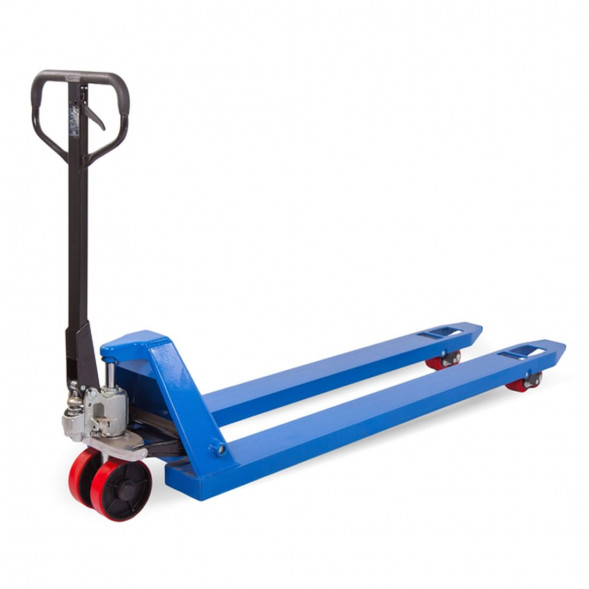 Тележка гидравлическая 2000 кг 2000 мм TOR RHP(BF) (полиуретановые колеса), шт