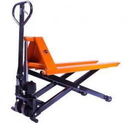 Тележка гидравлическая 1000 кг 1150 мм TOR JF с ножничным подъемом (полиуретановые колеса), шт