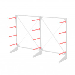 Стеллаж консольный односторонний Sortex 1920х3221х720 4 яруса