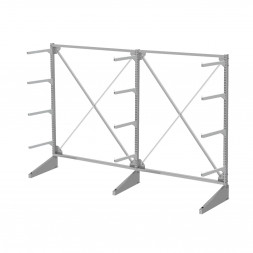 Стеллаж консольный односторонний Sortex 1920х3221х720 4 яруса