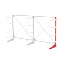 Стеллаж консольный односторонний Sortex 1920х3221х720 4 яруса