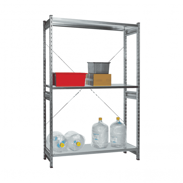 Стеллаж СТ-031 цинк 2067х1000х400 3 полки до 300 кг