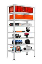 Стеллаж СТФ 2200х700х600 мм 8 полок