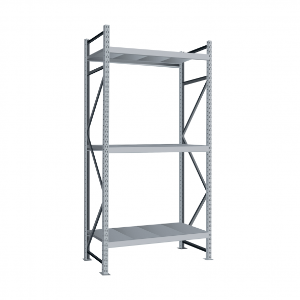 Стеллаж СТ-051 3500х2100х650 с 3 ярусами