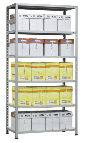 Стеллаж MS Strong 2200х1200х400 c 6 полками