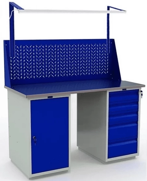 Верстак Практик с освещением рабочий WT140.WD1/WD5.011