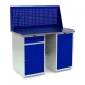 Верстак с полками и перфопанелью WT120.WD2/WD1.010