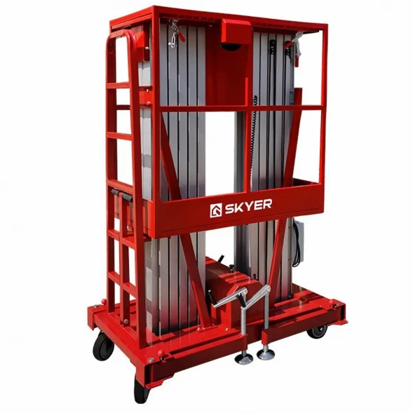 Подъемник двухмачтовый несамоходный электрический SKYER GTWY8-200 AC