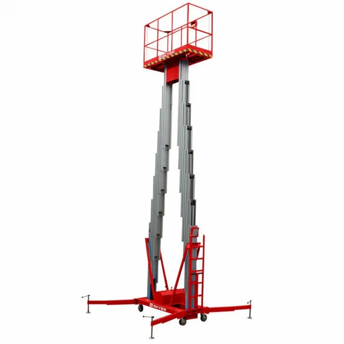 Подъемник двухмачтовый несамоходный электрический SKYER GTWY8-200 AC