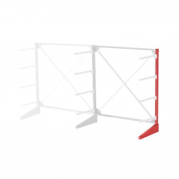 Стеллаж консольный односторонний Sortex 1920х1587х720 4 яруса ДС